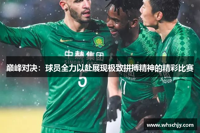 巅峰对决:球员全力以赴展现极致拼搏精神的精彩比赛